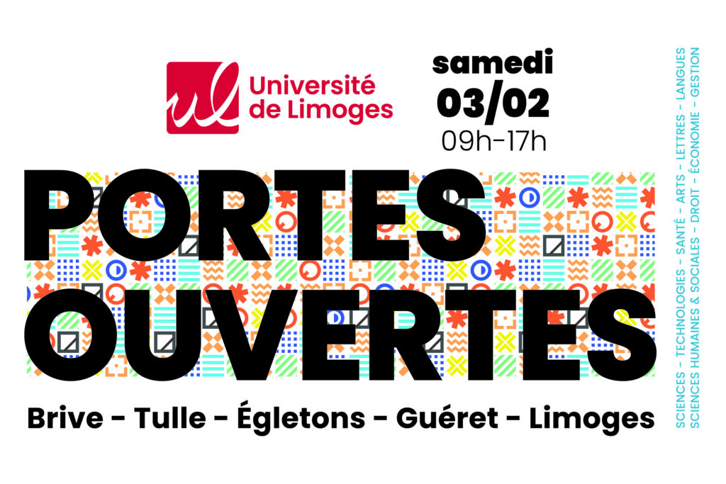 Programme de la JPO 2024 Université de Limoges